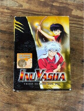 InuYasha Third Season Box Set 5-Disc DVD VIZ Media Complete w/ Booklet